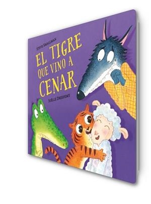 EL TIGRE QUE VINO A CENAR (LA OVEJITA QUE VINO A CENAR. LIBRO DE CARTÓN) | 9788448859640 | SMALLMAN, STEVE/DREIDEMY, JOËLLE | Llibres Parcir | Librería Parcir | Librería online de Manresa | Comprar libros en catalán y castellano online