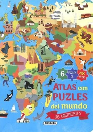 ATLAS PUZLE DEL MUNDO LOS     CONTINENTES | 9788467797619 | Llibres Parcir | Llibreria Parcir | Llibreria online de Manresa | Comprar llibres en català i castellà online