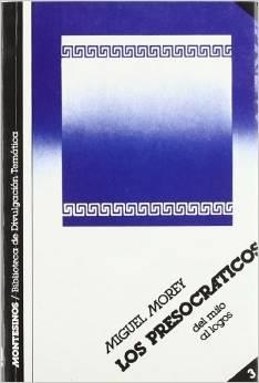 LOS PRESOCRÁTICOS | 9788489354708 | MOREY, MIGUEL | Llibres Parcir | Librería Parcir | Librería online de Manresa | Comprar libros en catalán y castellano online