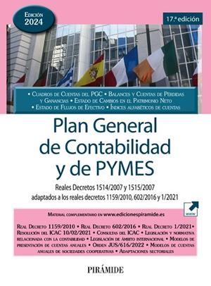PLAN GENERAL DE CONTABILIDAD Y DE PYMES | 9788436849837 | EDICIONES PIRÁMIDE | Llibres Parcir | Llibreria Parcir | Llibreria online de Manresa | Comprar llibres en català i castellà online