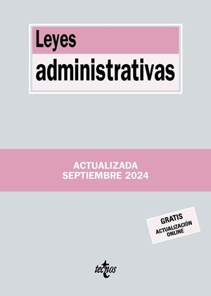 LEYES ADMINISTRATIVAS | 9788430991075 | EDITORIAL TECNOS | Llibres Parcir | Llibreria Parcir | Llibreria online de Manresa | Comprar llibres en català i castellà online
