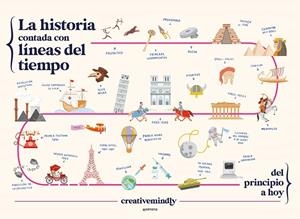 LA HISTORIA CONTADA CON LÍNEAS DEL TIEMPO | 9788419169051 | CREATIVE MINDLY | Llibres Parcir | Librería Parcir | Librería online de Manresa | Comprar libros en catalán y castellano online