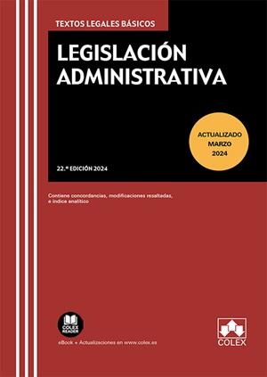 LEGISLACIÓN ADMINISTRATIVA | 9788411943079 | S.L., EDITORIAL COLEX | Llibres Parcir | Llibreria Parcir | Llibreria online de Manresa | Comprar llibres en català i castellà online