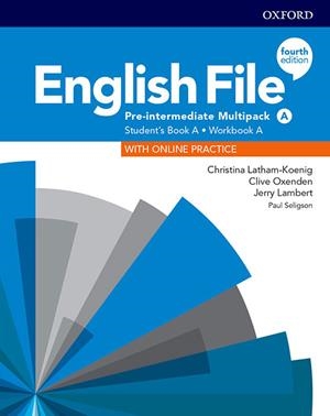 ENGLISH FILE 4TH EDITION PRE-INTERMEDIATE. MULTIPACK A | 9780194037303 | LATHAM - KOENIG, CHRISTINA / OXENDEN, CLIVE / LAMBERT, JERRY | Llibres Parcir | Librería Parcir | Librería online de Manresa | Comprar libros en catalán y castellano online