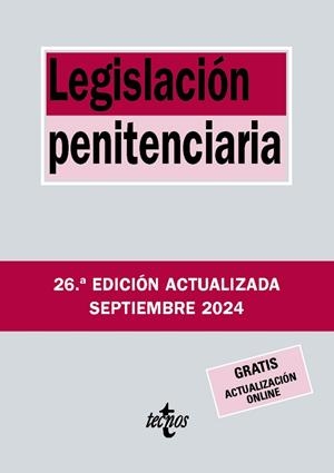LEGISLACIÓN PENITENCIARIA | 9788430990979 | EDITORIAL TECNOS | Llibres Parcir | Llibreria Parcir | Llibreria online de Manresa | Comprar llibres en català i castellà online