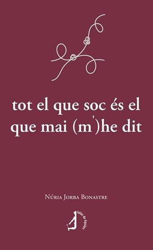 TOT EL QUE SOC ÉS EL QUE MAI (M')HE DIT | 9788410058064 | JORBA BONASTRE, NÚRIA | Llibres Parcir | Llibreria Parcir | Llibreria online de Manresa | Comprar llibres en català i castellà online