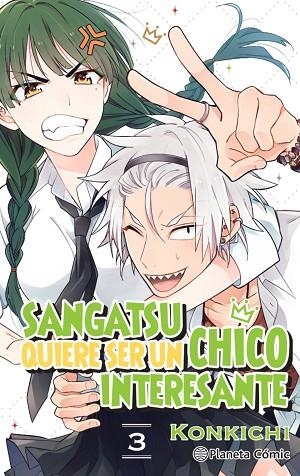 SANGATSU QUIERE SER UN CHICO INTERESANTE Nº 03/03 | 9788413416274 | KONKICHI | Llibres Parcir | Librería Parcir | Librería online de Manresa | Comprar libros en catalán y castellano online