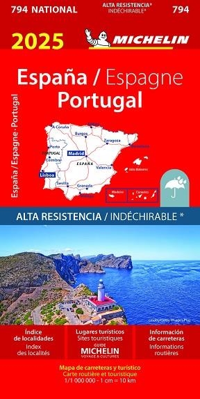 MAPA NATIONAL ESPANA & PORTUGAL 2025 17794 | 9782067265479 | AA.VV. | Llibres Parcir | Librería Parcir | Librería online de Manresa | Comprar libros en catalán y castellano online