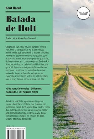 LA BALADA DE HOLT | 9788419332875 | HARUF, KENT | Llibres Parcir | Llibreria Parcir | Llibreria online de Manresa | Comprar llibres en català i castellà online