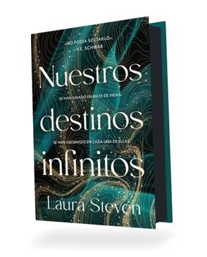 NUESTROS DESTINOS INFINITOS (EDICIÓN LIMITADA CON CANTOS PINTADOS) | 9788410085466 | STEVEN, LAURA | Llibres Parcir | Llibreria Parcir | Llibreria online de Manresa | Comprar llibres en català i castellà online