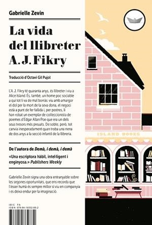 LA VIDA DEL LLIBRETER A.J. FIKRY | 9788419332882 | ZEVIN, GABRIELLE | Llibres Parcir | Llibreria Parcir | Llibreria online de Manresa | Comprar llibres en català i castellà online