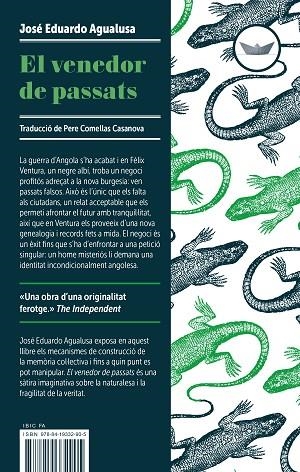 EL VENEDOR DE PASSATS | 9788419332905 | AGUALUSA, JOSÉ EDUARDO | Llibres Parcir | Llibreria Parcir | Llibreria online de Manresa | Comprar llibres en català i castellà online