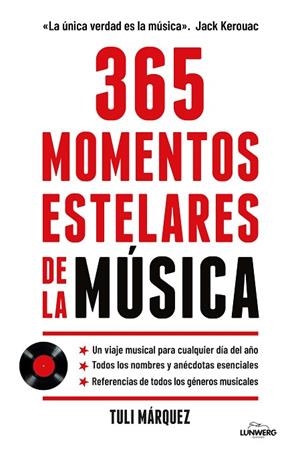 365 MOMENTOS ESTELARES DE LA MÚSICA | 9788410378520 | MÁRQUEZ, TULI | Llibres Parcir | Llibreria Parcir | Llibreria online de Manresa | Comprar llibres en català i castellà online