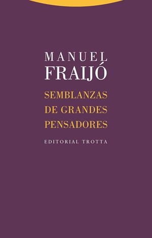SEMBLANZAS DE GRANDES PENSADORES | 9788498798142 | FRAIJÓ, MANUEL | Llibres Parcir | Llibreria Parcir | Llibreria online de Manresa | Comprar llibres en català i castellà online