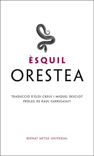 ORESTEA | 9788498594515 | ÈSQUIL | Llibres Parcir | Llibreria Parcir | Llibreria online de Manresa | Comprar llibres en català i castellà online