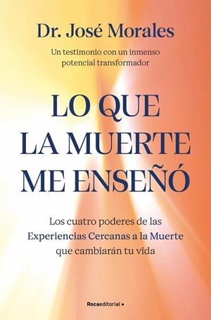 LO QUE LA MUERTE ME ENSEÑÓ. LOS CUATRO PODERES DE LAS ECM QUE SANARÁN TU VIDA | 9788410442450 | MORALES DEL RÍO, DR. JOSÉ | Llibres Parcir | Llibreria Parcir | Llibreria online de Manresa | Comprar llibres en català i castellà online
