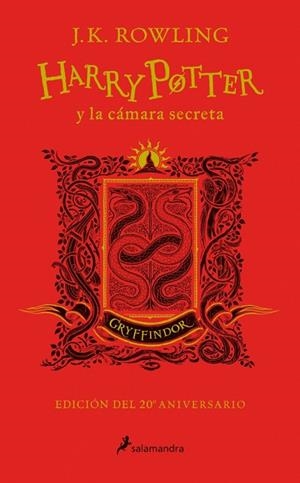 HARRY POTTER Y LA CÁMARA SECRETA - GRYFFINDOR (HARRY POTTER [EDICIÓN DEL 20º ANI | 9788498389715 | ROWLING, J.K. | Llibres Parcir | Librería Parcir | Librería online de Manresa | Comprar libros en catalán y castellano online