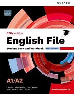 ENGLISH FILE 5TH EDITION A1/A2. STUDENT'S BOOK AND WORKBOOK AND DIGITAL WITH KEY | 9780194148030 | Llibres Parcir | Llibreria Parcir | Llibreria online de Manresa | Comprar llibres en català i castellà online