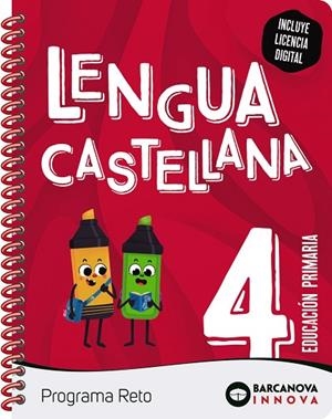 RETO 4. LENGUA CASTELLANA | 9788448960483 | MONTERO, DIEGO / TÀPIA, OLÍVIA / MURILLO, NURIA | Llibres Parcir | Llibreria Parcir | Llibreria online de Manresa | Comprar llibres en català i castellà online