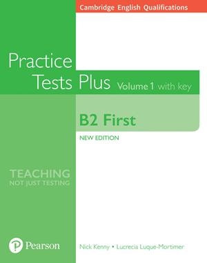 CAMBRIDGE ENGLISH QUALIFICATIONS: B2 FIRST VOLUME 1 PRACTICE TESTS PLUS | 9781292208756 | KENNY, NICK / LUQUE-MORTIMER, LUCRECIA | Llibres Parcir | Llibreria Parcir | Llibreria online de Manresa | Comprar llibres en català i castellà online