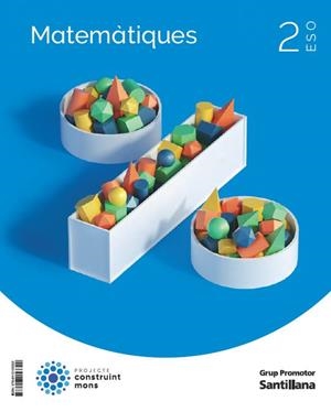MATEMATIQUES 2 SEC CONSTRUINT MONS | 9788413153322 | Llibres Parcir | Llibreria Parcir | Llibreria online de Manresa | Comprar llibres en català i castellà online