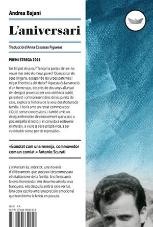 L'ANIVERSARI | 9788419332950 | BAJANI, ANDREA | Llibres Parcir | Librería Parcir | Librería online de Manresa | Comprar libros en catalán y castellano online