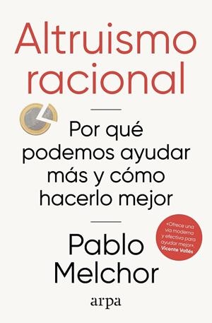 ALTRUISMO RACIONAL | 9788410313972 | MELCHOR, PABLO | Llibres Parcir | Llibreria Parcir | Llibreria online de Manresa | Comprar llibres en català i castellà online