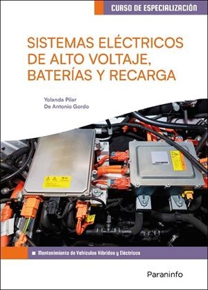 SISTEMAS ELÉCTRICOS DE ALTO VOLTAJE, BATERÍAS Y RECARGA | 9788428365499 | DE ANTONIO GORDO, YOLANDA PILAR | Llibres Parcir | Llibreria Parcir | Llibreria online de Manresa | Comprar llibres en català i castellà online