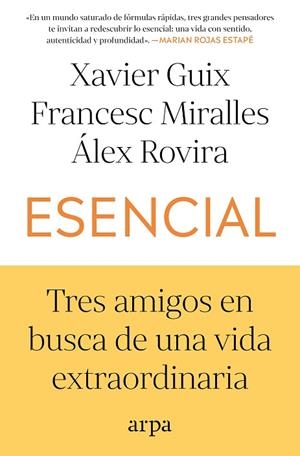 ESENCIAL | 9791387833053 | GUIX, XAVIER/MIRALLES, FRANCESC/ROVIRA, ÁLEX | Llibres Parcir | Llibreria Parcir | Llibreria online de Manresa | Comprar llibres en català i castellà online