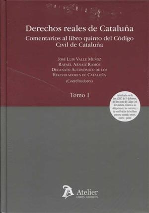 DERECHOS REALES DE CATALUÑA. 2 VOLS. COMENTARIOS AL LIBRO QUINTO DEL CÓDIGO CIVI | 9788416652624 | VALLE MUÑOZ, JOSE LUIS | Llibres Parcir | Llibreria Parcir | Llibreria online de Manresa | Comprar llibres en català i castellà online