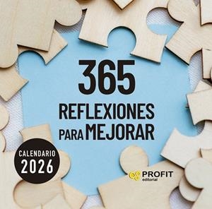 CALENDARIO 365 REFLEXIONES PARA MEJORAR 2026 | 9791387796044 | PROFIT | Llibres Parcir | Librería Parcir | Librería online de Manresa | Comprar libros en catalán y castellano online