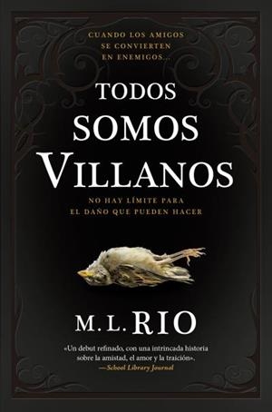 TODOS SOMOS VILLANOS | 9788419130587 | RIO, M.L. | Llibres Parcir | Llibreria Parcir | Llibreria online de Manresa | Comprar llibres en català i castellà online