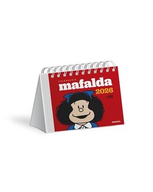 MAFALDA 2026, CALENDARIO ESCRITORIO ROJO | 9786316693181 | QUINO | Llibres Parcir | Llibreria Parcir | Llibreria online de Manresa | Comprar llibres en català i castellà online