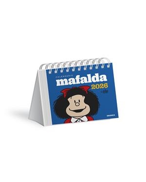MAFALDA 2026, CALENDARIO ESCRITORIO AZUL | 9786316693198 | QUINO | Llibres Parcir | Llibreria Parcir | Llibreria online de Manresa | Comprar llibres en català i castellà online