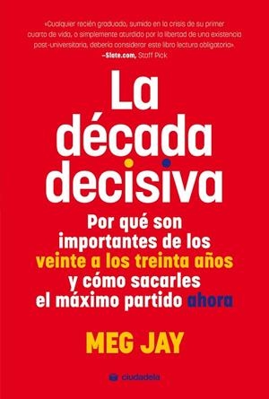 LA DÉCADA DECISIVA | 9788415436843 | JAY, MEG | Llibres Parcir | Llibreria Parcir | Llibreria online de Manresa | Comprar llibres en català i castellà online