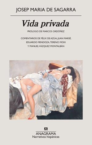 VIDA PRIVADA | 9788433998880 | SAGARRA, JOSEP MARIA DE | Llibres Parcir | Llibreria Parcir | Llibreria online de Manresa | Comprar llibres en català i castellà online