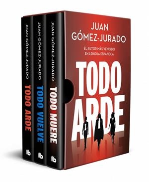 ESTUCHE TODO ARDE (CONTIENE: TODO ARDE | TODO VUELVE | TODO MUERE) | 9791387652241 | GOMEZ-JURADO, JUAN | Llibres Parcir | Llibreria Parcir | Llibreria online de Manresa | Comprar llibres en català i castellà online