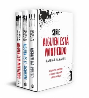 ALGUIEN ESTÁ MINTIENDO (EDICIÓN ESTUCHE CON: ALGUIEN ESTÁ MINTIENDO | ALGUIEN ES | 9788466390477 | MCMANUS, KAREN M. | Llibres Parcir | Librería Parcir | Librería online de Manresa | Comprar libros en catalán y castellano online