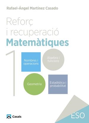 REFORÇ I RECUPERACIÓ. MATEMÀTIQUES 1 | 9788421882986 | MARTÍNEZ CASADO, RAFAEL-ÁNGEL | Llibres Parcir | Librería Parcir | Librería online de Manresa | Comprar libros en catalán y castellano online