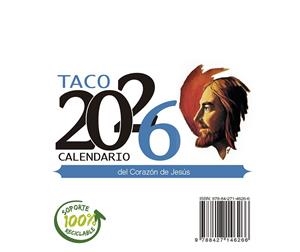 TACO CALENDARIO DEL CORAZÓN DE JESÚS - NOTAS CON SOPORTE - 2026 | 9788427149830 | , GRUPO DE COMUNICACIÓN LOYOLA | Llibres Parcir | Llibreria Parcir | Llibreria online de Manresa | Comprar llibres en català i castellà online
