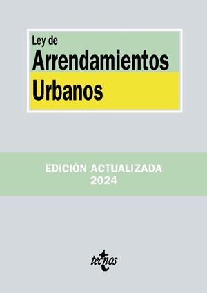 LEY DE ARRENDAMIENTOS URBANOS | 9788430991037 | , EDITORIAL TECNOS | Llibres Parcir | Llibreria Parcir | Llibreria online de Manresa | Comprar llibres en català i castellà online