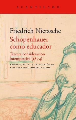 SCHOPENHAUER COMO EDUCADOR | 9791387964238 | NIETZSCHE, FRIEDRICH | Llibres Parcir | Librería Parcir | Librería online de Manresa | Comprar libros en catalán y castellano online