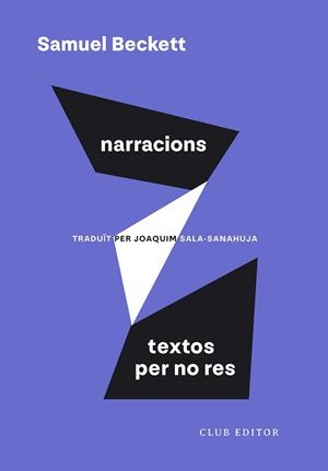 NARRACIONS I TEXTOS PER NO RES | 9788473295055 | BECKETT, SAMUEL | Llibres Parcir | Llibreria Parcir | Llibreria online de Manresa | Comprar llibres en català i castellà online