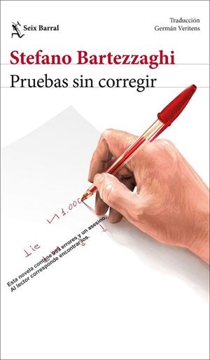 PRUEBAS SIN CORREGIR | 9788432250880 | BARTEZZAGHI, STEFANO | Llibres Parcir | Librería Parcir | Librería online de Manresa | Comprar libros en catalán y castellano online