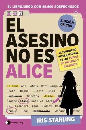 EL ASESINO NO ES ALICE | 9791388279201 | STARLING, IRIS | Llibres Parcir | Llibreria Parcir | Llibreria online de Manresa | Comprar llibres en català i castellà online
