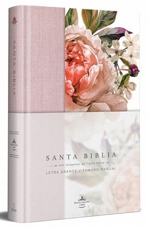 BIBLIA REINA VALERA 1960 LETRA GRANDE. TAPA DURA, TELA ROSADA CON FLORES, TAMAÑO | 9781644733875 | REINA VALERA REVISADA 1960 | Llibres Parcir | Llibreria Parcir | Llibreria online de Manresa | Comprar llibres en català i castellà online