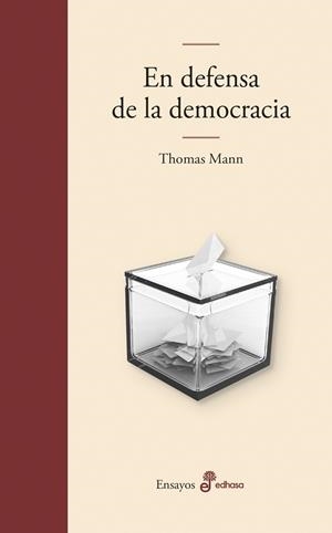 EN DEFENSA DE LA DEMOCRACIA | 9788435011907 | MANN, THOMAS | Llibres Parcir | Librería Parcir | Librería online de Manresa | Comprar libros en catalán y castellano online