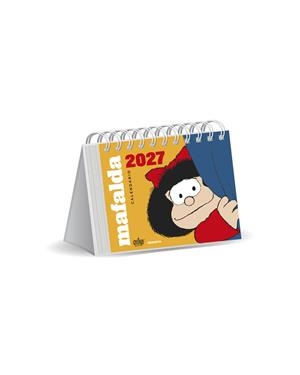 MAFALDA 2027 CALENDARIO  DE ESCRITORIO AMARILLO SIN CAJA | 9786316693914 | QUINO | Llibres Parcir | Llibreria Parcir | Llibreria online de Manresa | Comprar llibres en català i castellà online