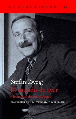 EL MUNDO DE AYER | 9788495359490 | STEFAN ZWEIG | Llibres Parcir | Llibreria Parcir | Llibreria online de Manresa | Comprar llibres en català i castellà online